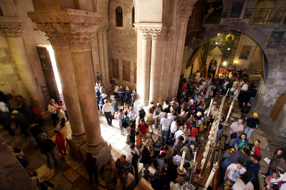 Easter celebrations; Church of the Holy Sepulchre