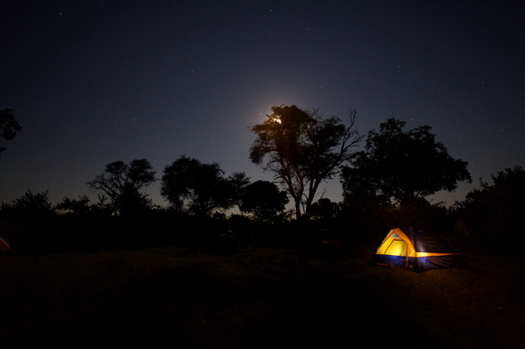 Camping in the Okavango Delta - Botswana