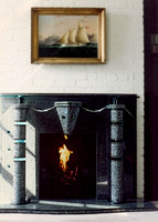 Fireplace: Royal Crescent - Bath, UK