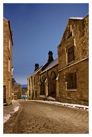 Durham, Owengate at night