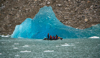 Ice blue berg, Waggonwaybreen, 79°34'N, 011°02'E