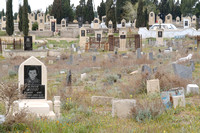 Childrens' graveyard near Baku