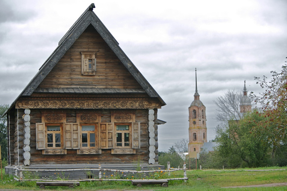 Traditional wooden architecture: Suzdal