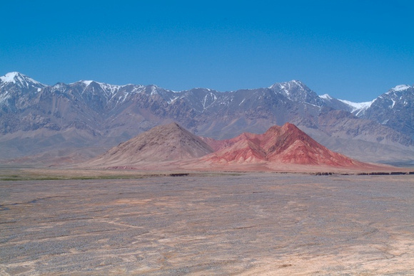 The pass between Kyrgyzstan & China