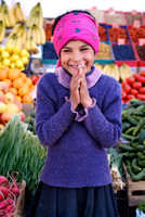 A girl in Koshkor Market