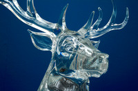 The Glenfiddich Stag Head in 45% Lead Crystal.
