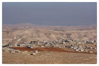 Dead Sea almost seen from Bethlahem