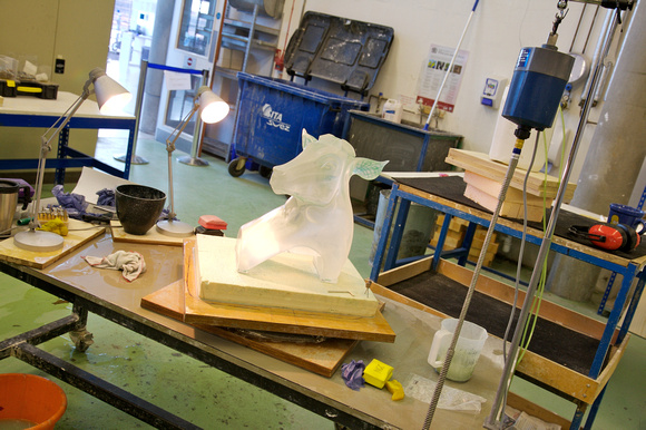 One of the Studios at National Glass Centre.