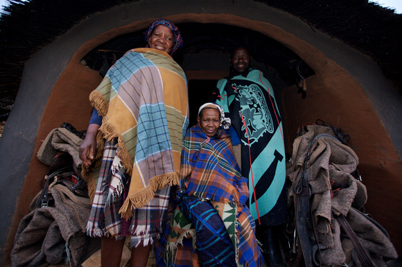 Family, Hill Tribe - Lesotho