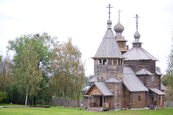 Traditional wooden architecture: Church Suzdal