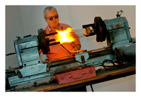 Glassmaking images prepared fr printing