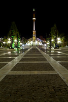 The capital city, Ashgabat