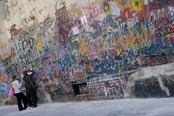 Moscow: Young grafitti artists