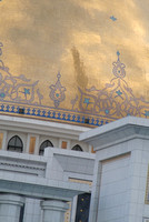 Gold mosaic Mosque dome, Ashkabat