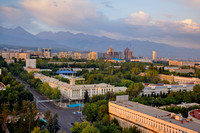 Almaty City at Sunrise