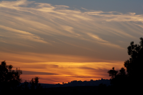 Sunset over Jerusalem