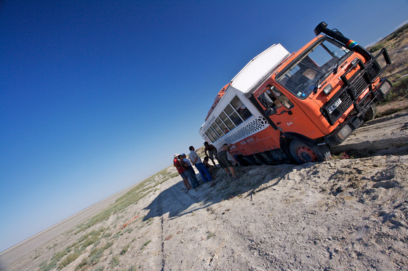 Stuck in the Aral Sea